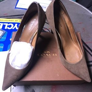 Coach women heels .